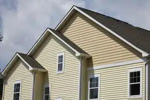 maison ossature bois, Maison avec façade en bardage en bois