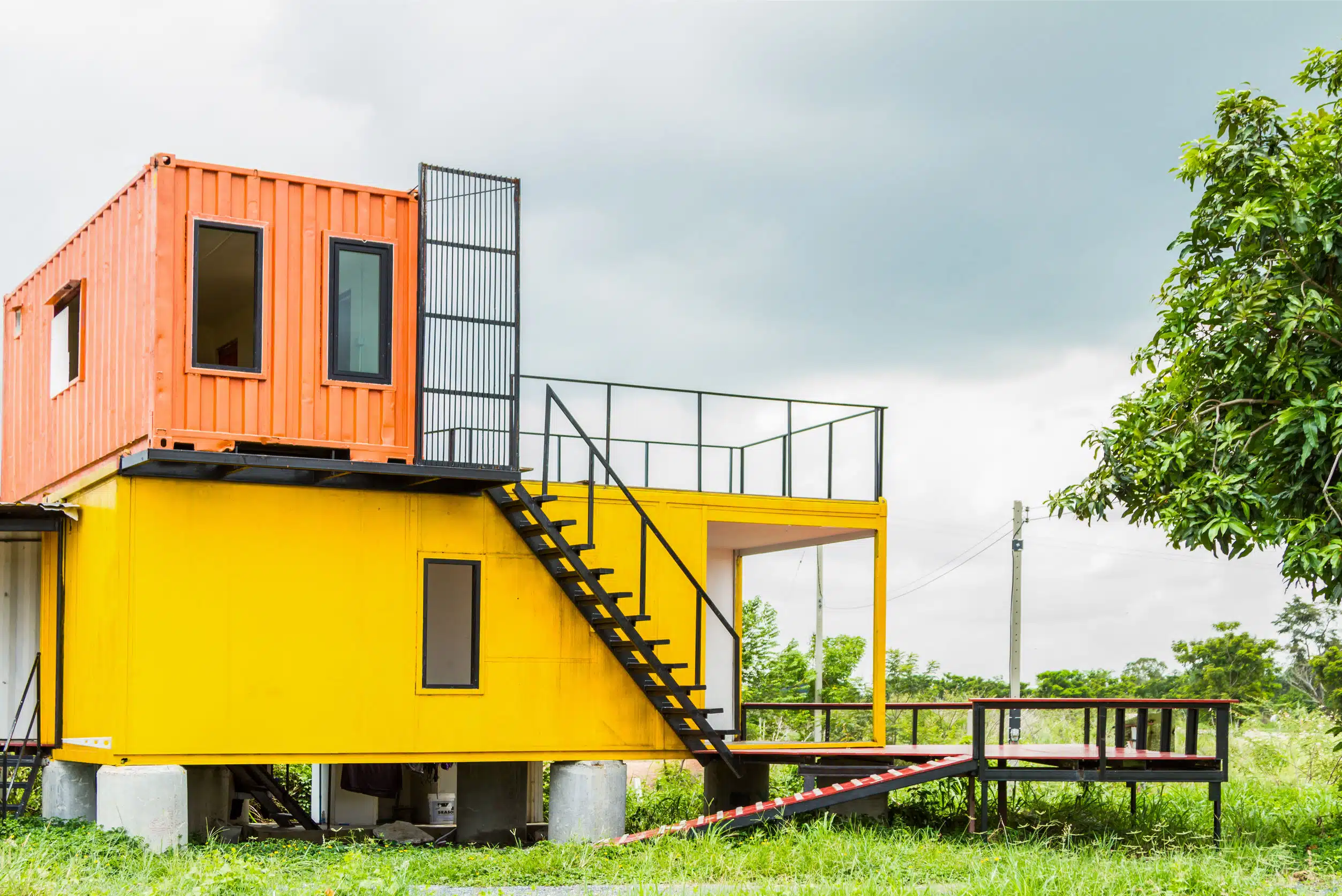 Maison en container