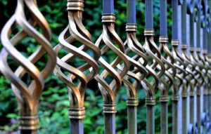 clôture prix matériau, clôture fer forgé