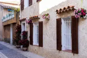 mur en crépi, crépi de façade extérieure