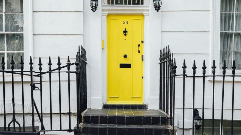 porte d'entrée, porte façade