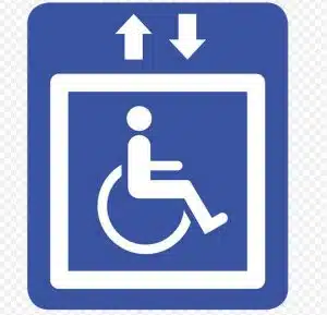 monte-charge, handicapé, ascenseur pour handicapé