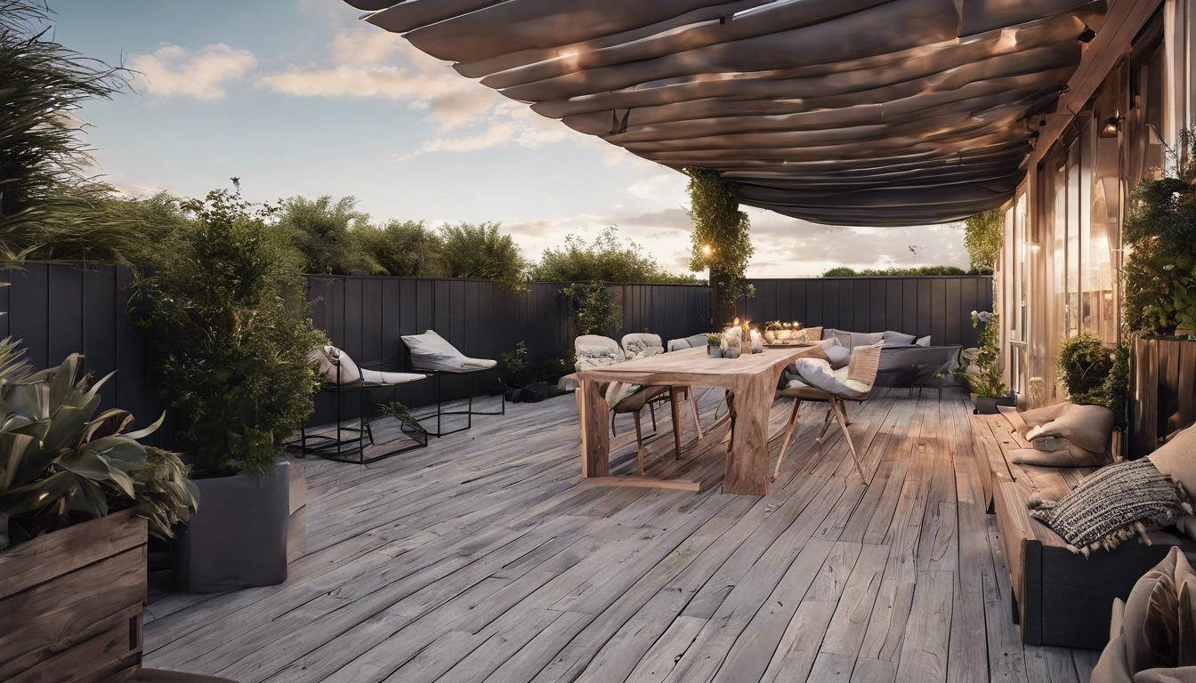découvrez des idées pour aménager un toit terrasse et apporter une touche d'élégance à votre maison avec nos conseils d'aménagement et de décoration.