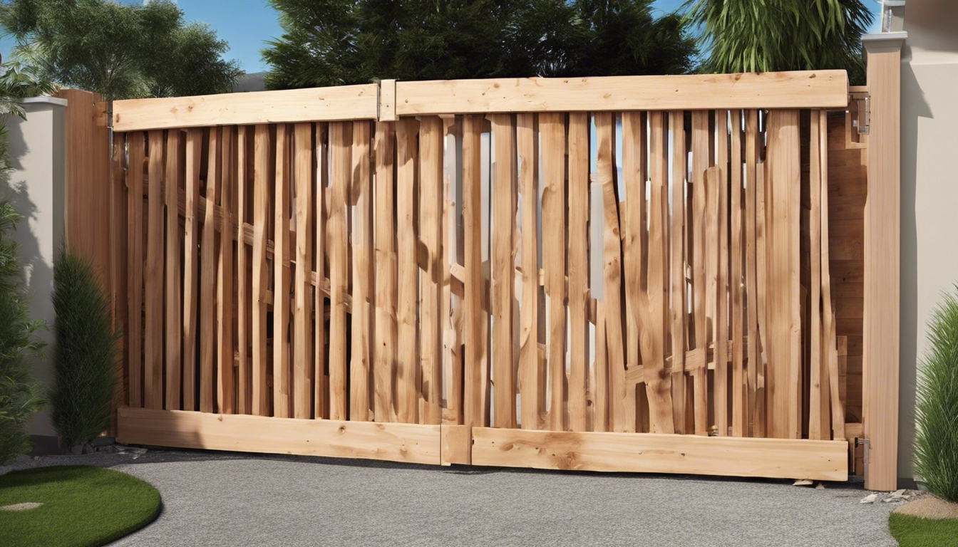 découvrez comment fabriquer un portail coulissant en bois chez vous grâce à notre guide étape par étape. apprenez les techniques et astuces pour mener à bien ce projet de menuiserie.