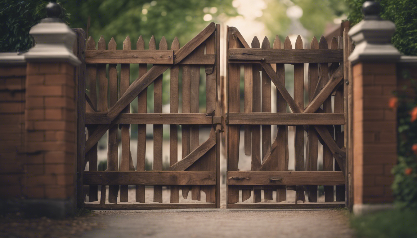 découvrez comment fabriquer un portail en bois fait maison avec nos conseils pratiques et simples à suivre pour réaliser votre propre portail en bois sur mesure.