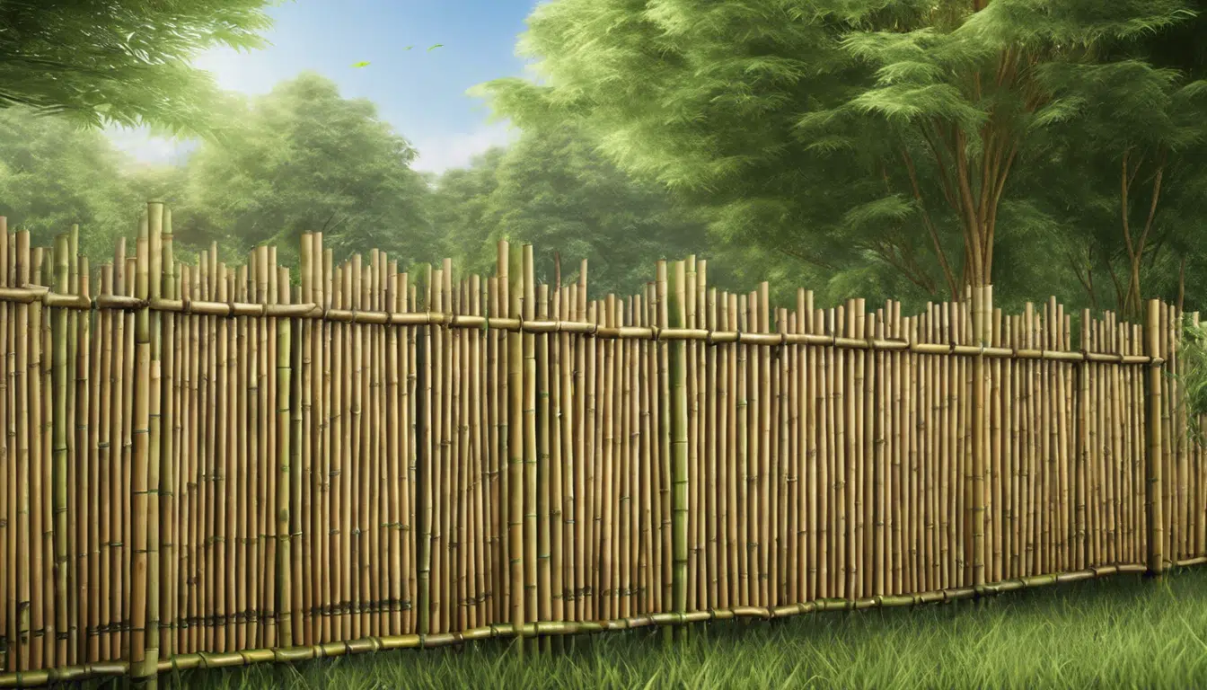 découvrez comment fabriquer facilement une clôture en bambou pour décorer votre jardin avec notre guide complet.