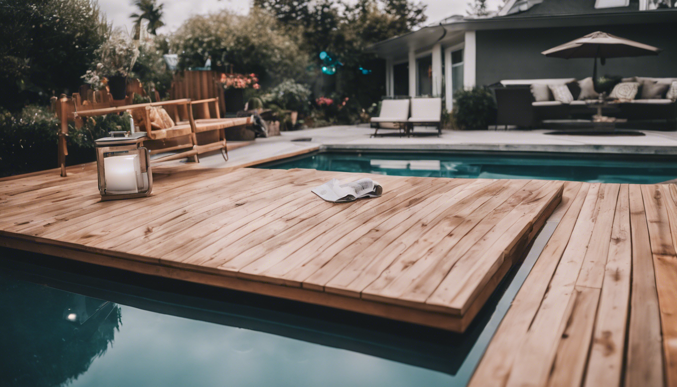 découvrez comment fabriquer une terrasse mobile pour votre piscine et profitez d'un espace polyvalent pour vos loisirs aquatiques et vos moments de détente en famille.