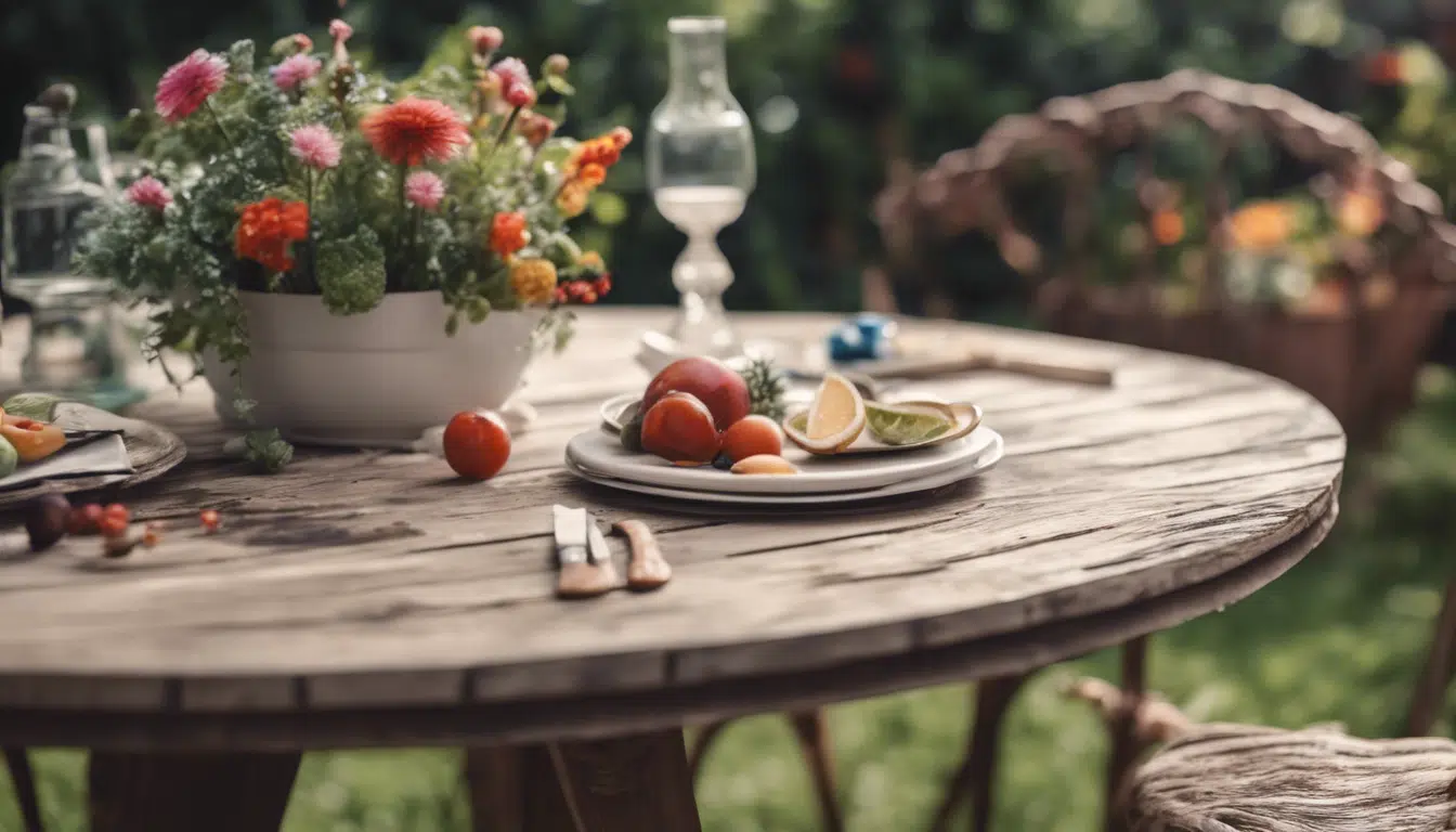 découvrez des conseils pratiques pour redonner une seconde jeunesse à votre table de jardin en plastique et profitez pleinement de vos moments en extérieur.