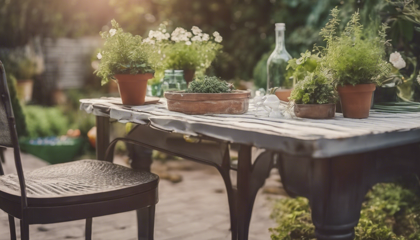 découvrez comment redonner vie à votre table de jardin en plastique grâce à une rénovation simple et efficace. retrouvez des astuces pour lui donner une seconde jeunesse !