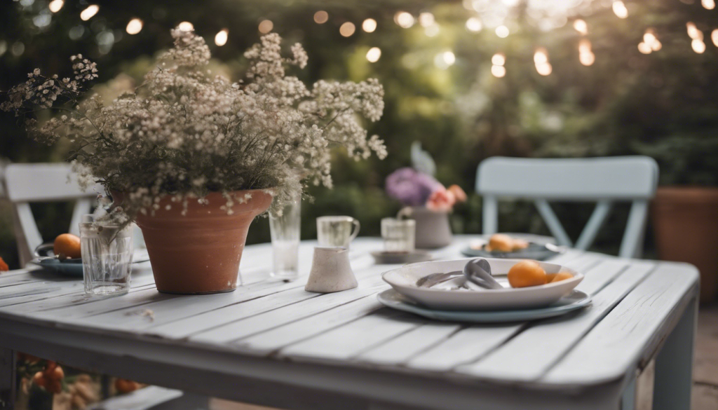 découvrez comment redonner vie à votre table de jardin en plastique grâce à une rénovation simple et efficace. astuces et conseils pour un relooking réussi !