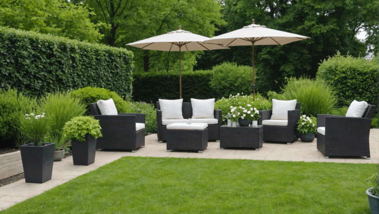 Comment rénover efficacement un salon de jardin en résine