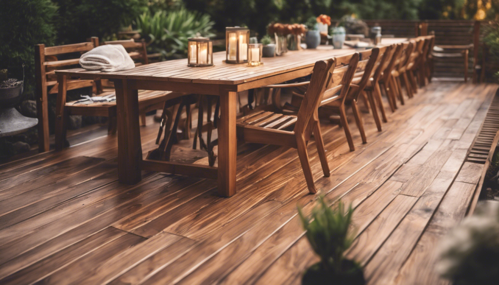 découvrez nos conseils pour réussir un terrassement en bois dans votre jardin et créer un espace extérieur chaleureux et convivial.