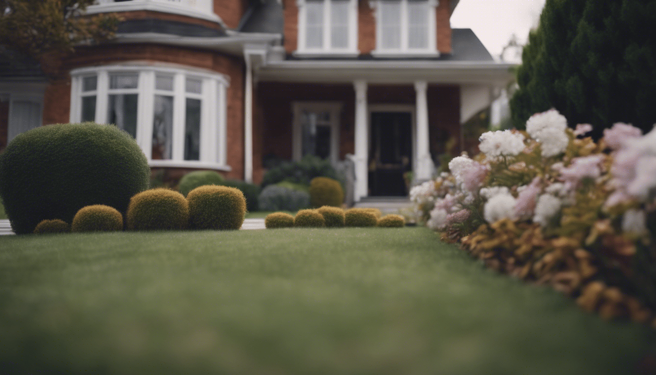 découvrez comment sublimer l'aménagement paysager devant votre maison avec ces photos inspirantes pour une inspiration sans limite.