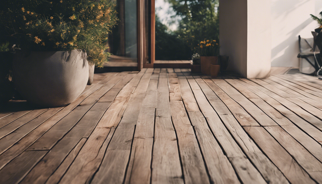 découvrez comment choisir un revêtement de sol extérieur à la fois abordable et attrayant pour sublimer votre espace extérieur.