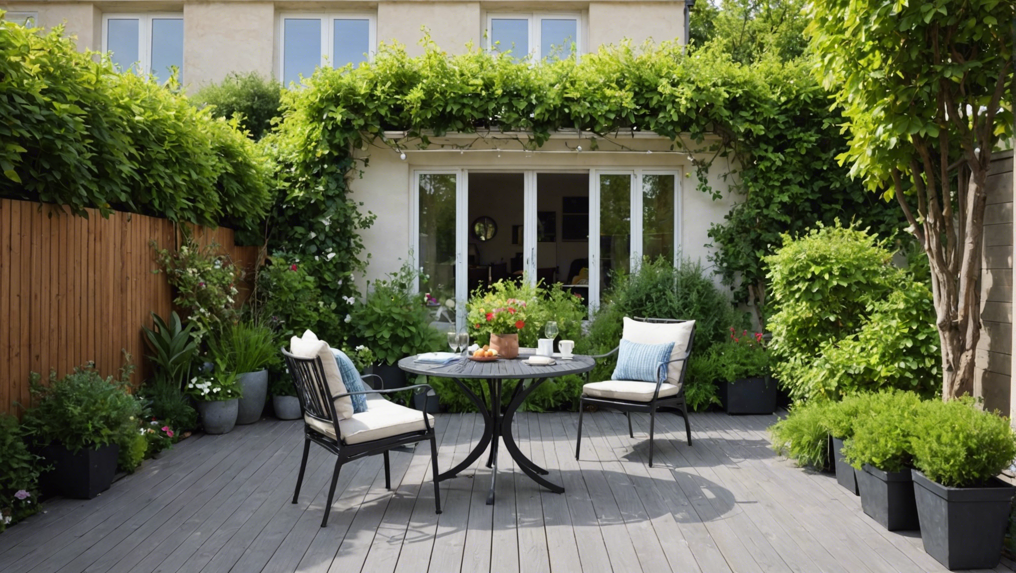 découvrez comment aménager un jardin devant sa maison avec une terrasse : idées d'aménagement, conseils de décoration et astuces pour créer un espace extérieur convivial.