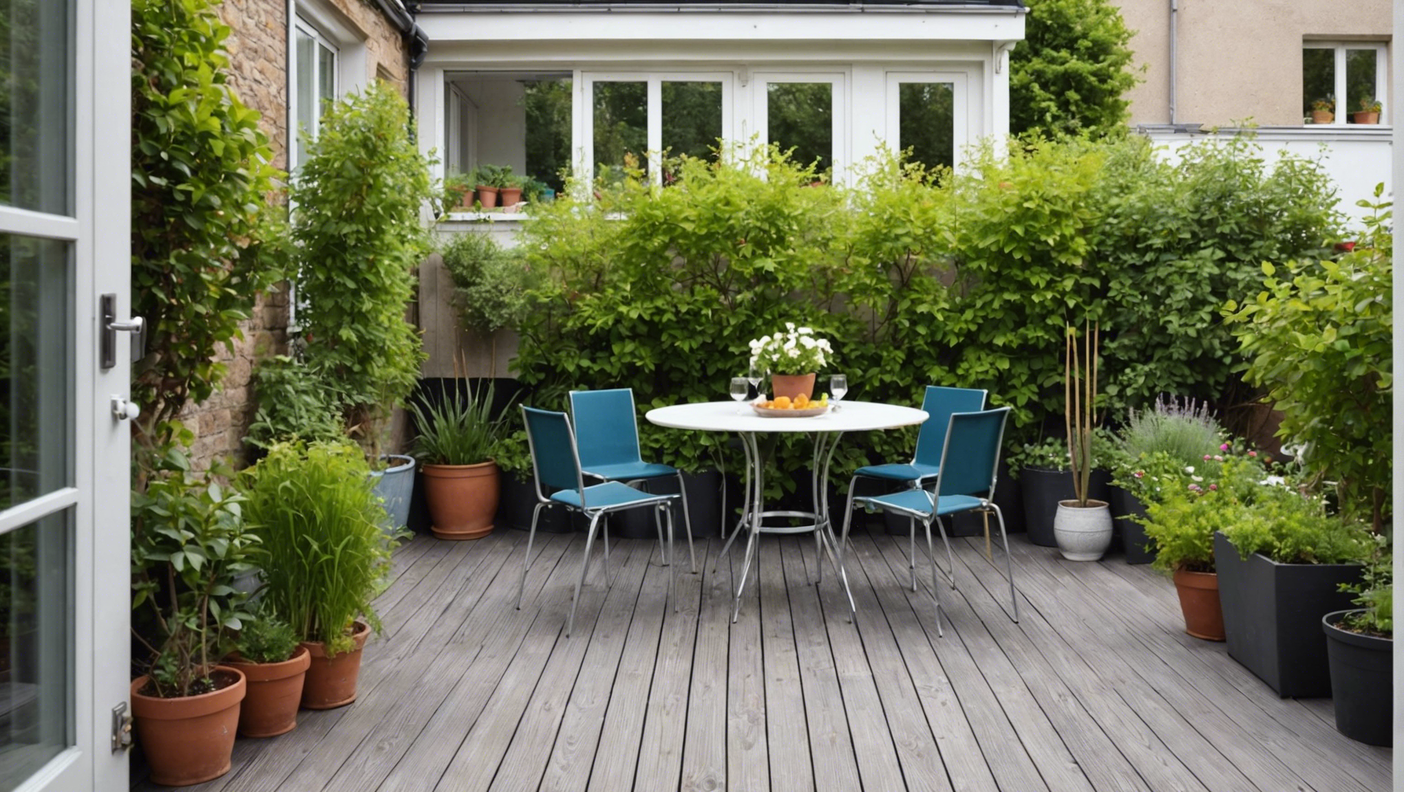 découvrez comment aménager un jardin devant sa maison avec une terrasse pour créer un espace extérieur agréable et convivial. conseils et idées d'aménagement pour un jardin accueillant et esthétique.