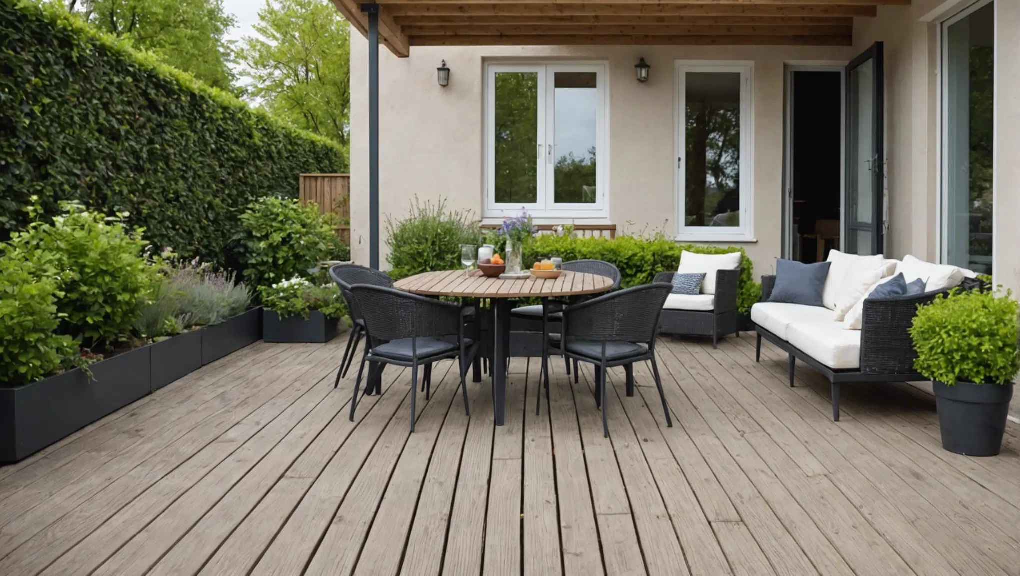 découvrez nos conseils pour aménager votre terrasse devant votre maison et profiter pleinement de votre espace extérieur. inspirez-vous de nos idées d'aménagement pour créer un espace convivial et esthétique.