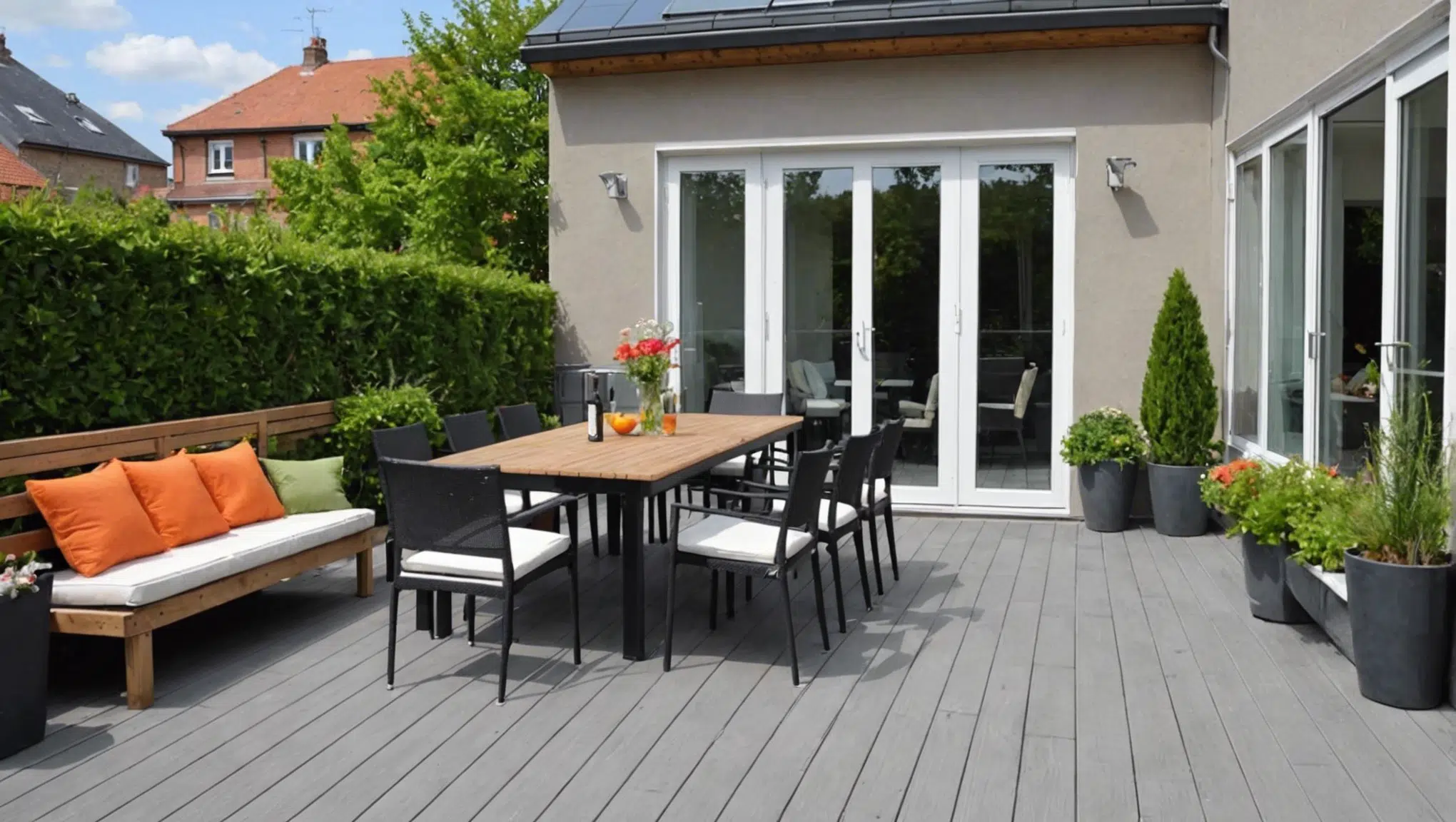 découvrez comment aménager une terrasse devant sa maison pour créer un espace accueillant avec nos conseils pratiques et inspirants.