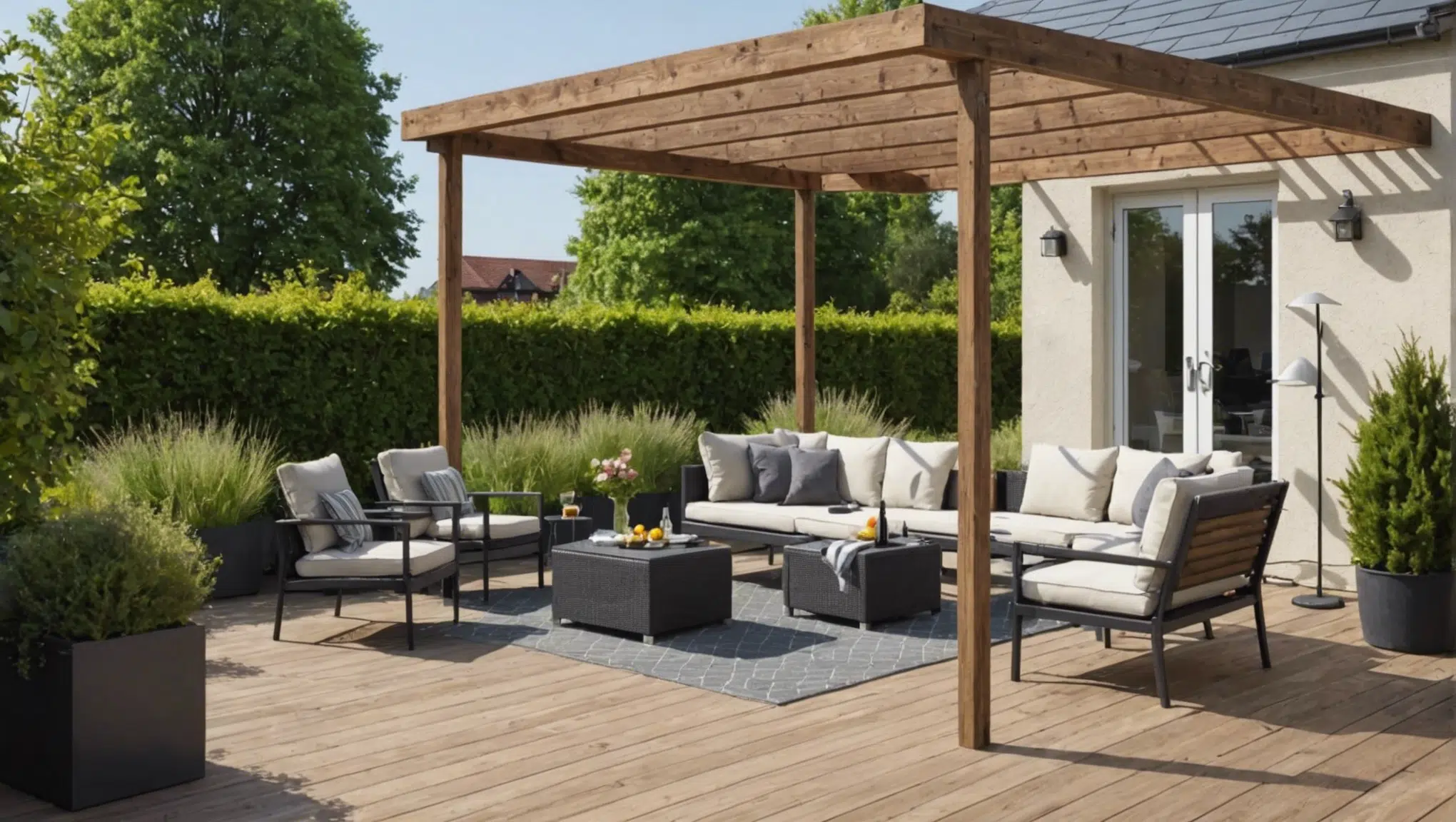 découvrez nos conseils pour aménager une terrasse devant votre maison et créer un espace accueillant et convivial. inspirez-vous pour transformer votre extérieur en un lieu de détente et de charme.