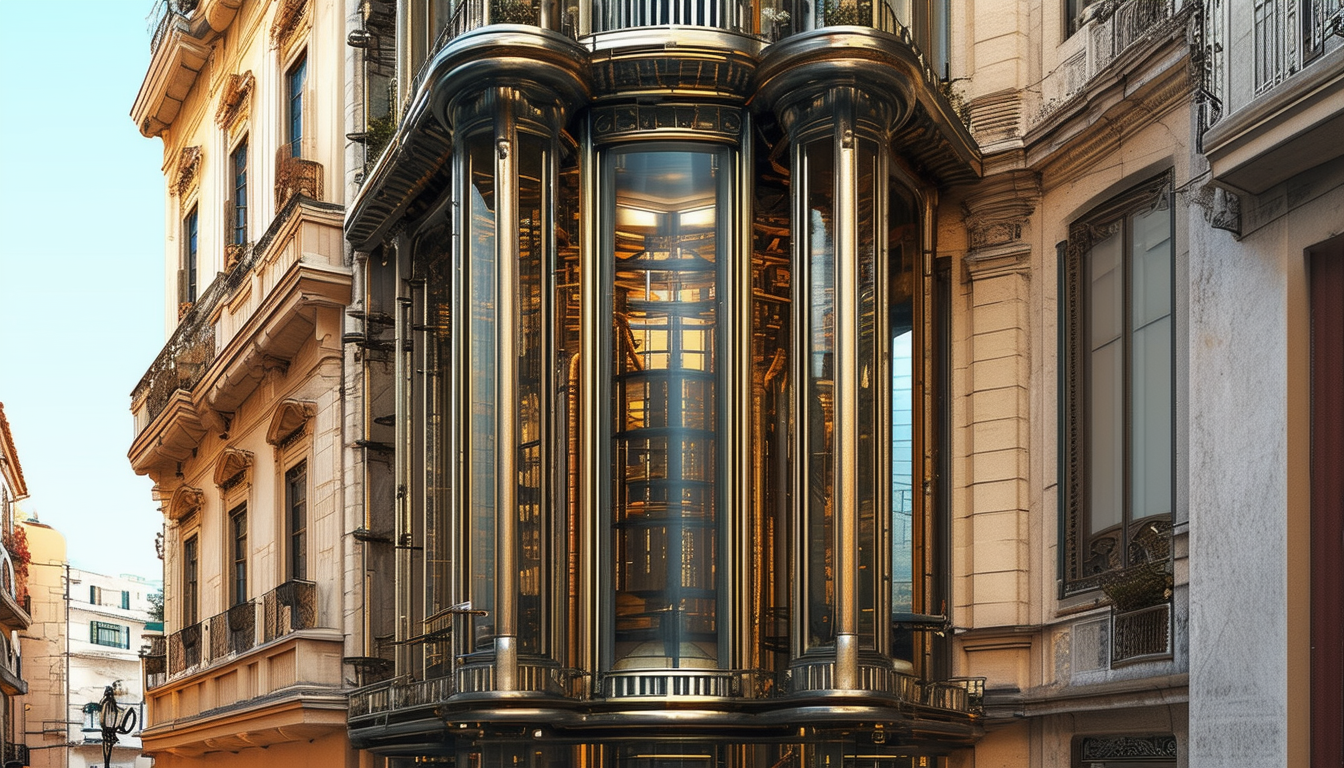 découvrez l'ascenseur de santa justa, un chef-d'œuvre d'ingénierie à lisbonne, offrant une vue époustouflante sur la ville et ses environs.