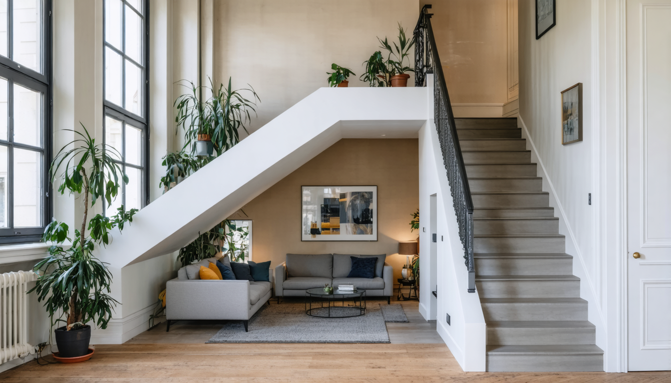 découvrez la transformation spectaculaire d'un duplex haussmannien à paris, alliant harmonieusement tradition retrouvée et modernité rénovée. plongez dans un espace où le charme intemporel des éléments d'époque se mêle à des touches contemporaines, créant un appartement unique en son genre.