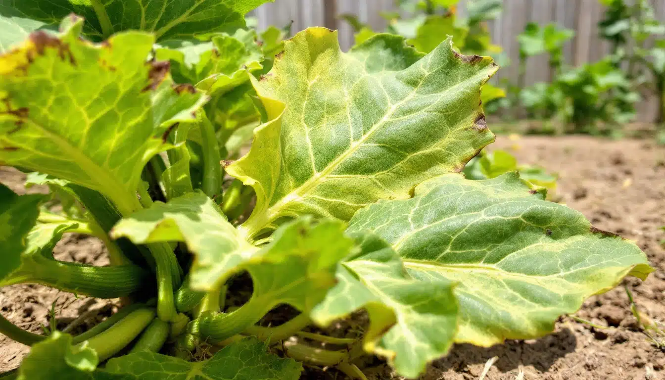 découvrez les principales raisons pour lesquelles les feuilles de votre jeune courgette jaunissent et apprenez des solutions rapides et efficaces pour restaurer la santé de votre plante. ne laissez pas un problème mineur compromettre votre récolte !