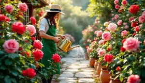 découvrez la fréquence idéale d'arrosage des rosiers pour garantir des fleurs éclatantes. des conseils pratiques et des recommandations de jardiniers expérimentés pour un jardin florissant.