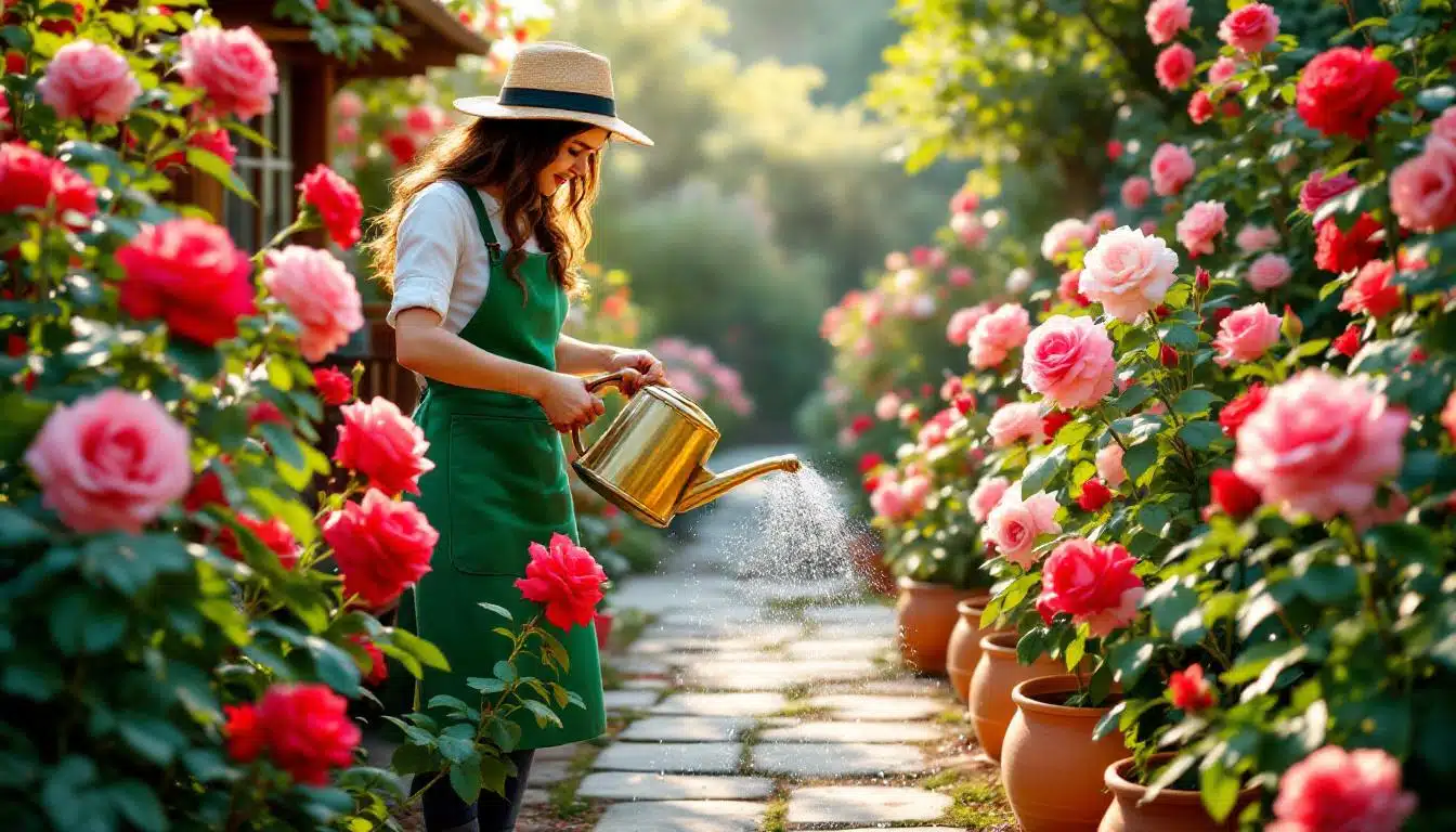 découvrez la fréquence idéale d'arrosage des rosiers pour garantir des fleurs éclatantes. des conseils pratiques et des recommandations de jardiniers expérimentés pour un jardin florissant.