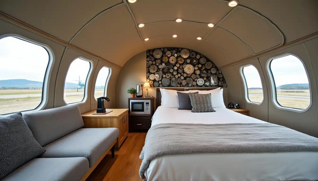 découvrez comment un propriétaire visionnaire a transformé deux avions en hébergements originaux dans son camping, alliant aventure et confort. une expérience unique à ne pas manquer pour les amateurs de séjours insolites.