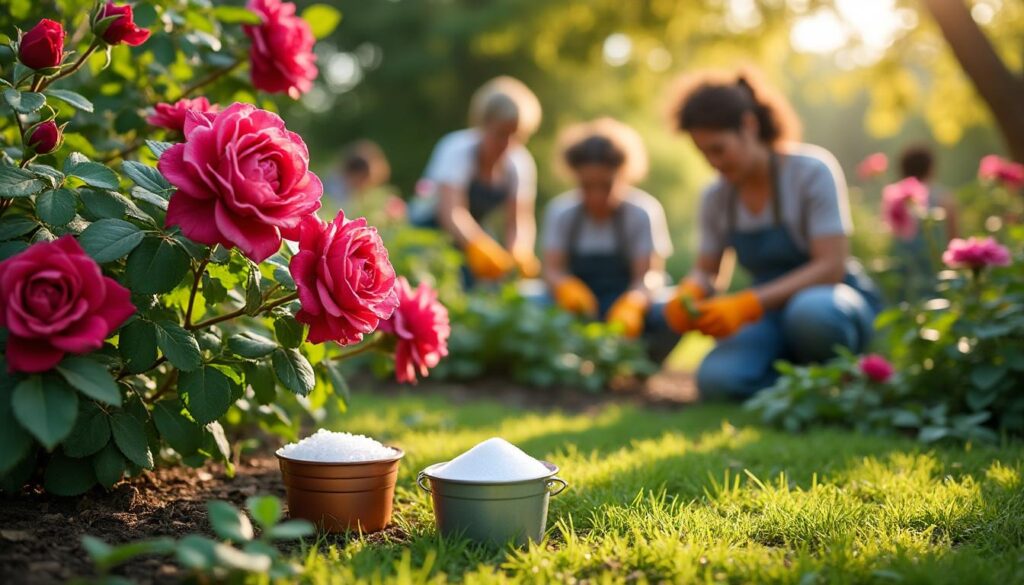 découvrez si les sels d'epsom sont la clé pour prolonger la floraison des rosiers jusqu'en automne. résultats d'une enquête exclusive auprès de jardiniers passionnés : efficacité, conseils et astuces à l'appui !