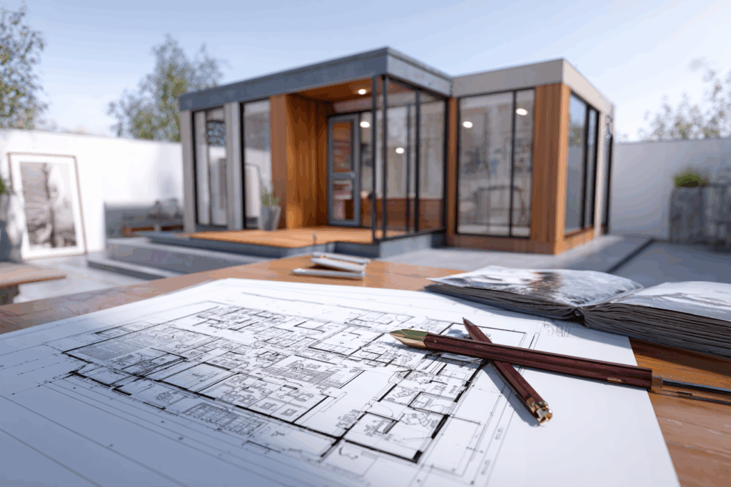 Quel permis pour installer un bureau modulaire chez soi ?