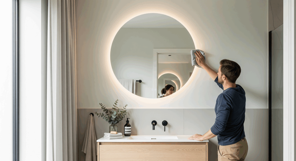 Une salle de bain design rénovée à moins de 50 €