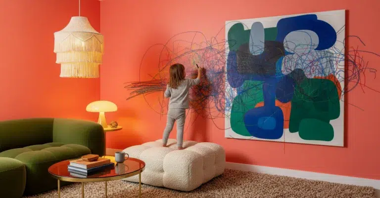 Une tache de stylo au mur ? Voici le truc que vos enfants craignent