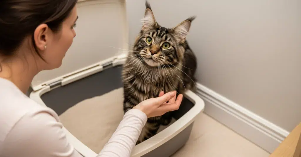 éliminer la mauvaise odeur de la litière de chat