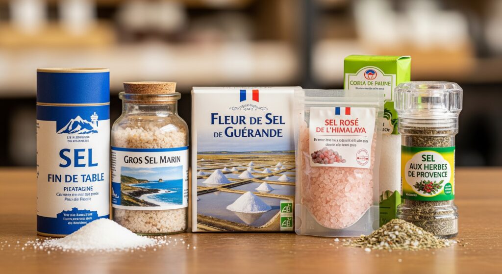 Les différents types de sels vendus en France et qui tuent les plantes