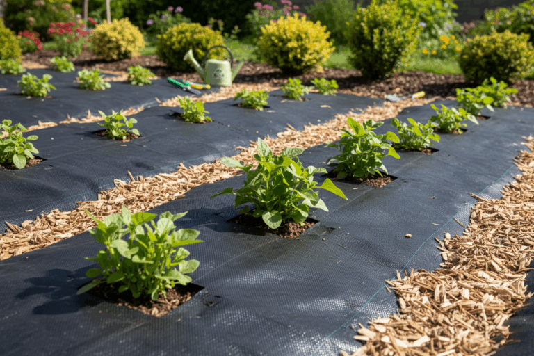 Toile de paillage : protéger vos plantes tout en embellissant votre jardin