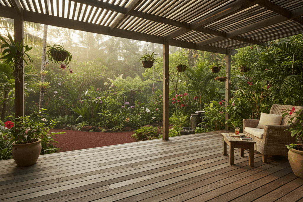 Bien choisir sa terrasse en bois : chaleur naturelle et élégance brute