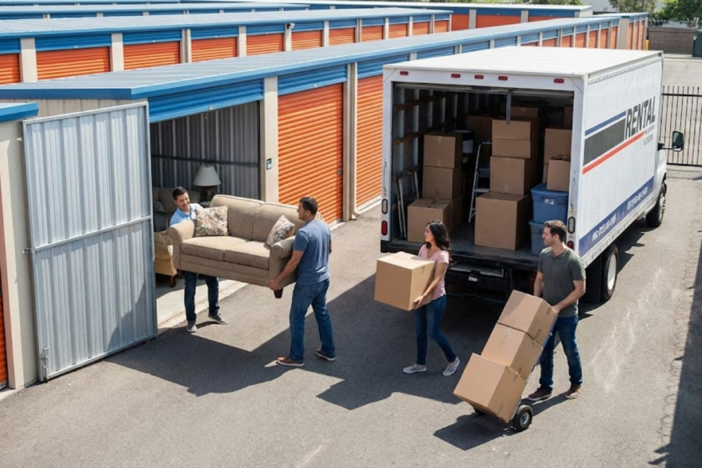 Louer un box de stockage pour libérer l'espace lors des travaux de rénovation