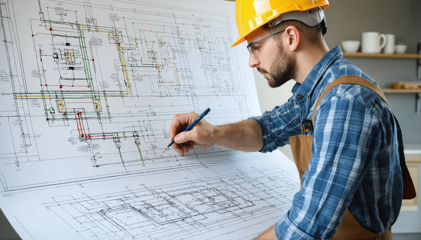 un bon schéma électrique permet de prévenir les erreurs et évite des coûts de rénovation importants à l'avenir en garantissant une installation fiable et sécurisée.