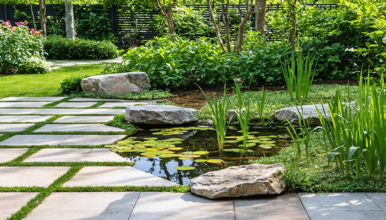 découvrez comment une évacuation d'eau mal conçue peut compromettre l'aménagement de votre jardin et apprenez les solutions pour éviter ce problème.