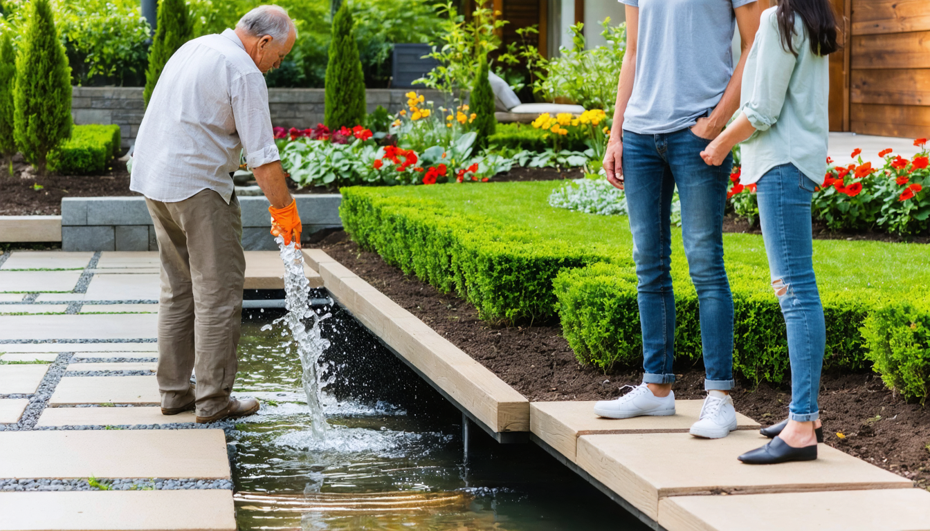 découvrez comment une évacuation d’eau mal conçue dans le jardin peut compromettre l’ensemble de votre aménagement extérieur et comment l’éviter.