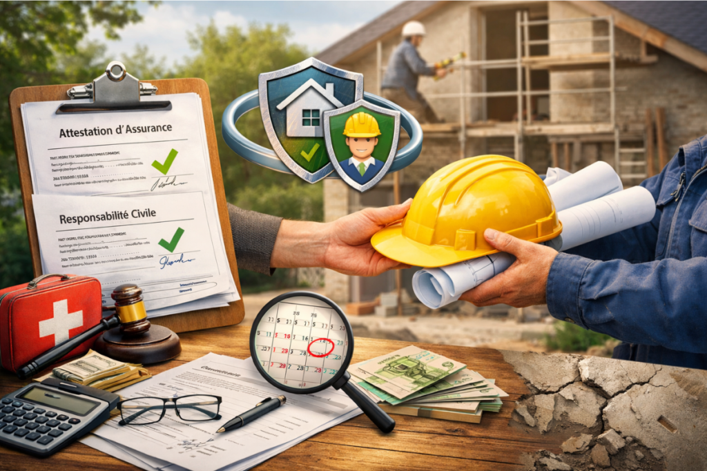 Pourquoi est-il nécessaire de vérifier l'assurance habitation pour les artisans extérieurs ?