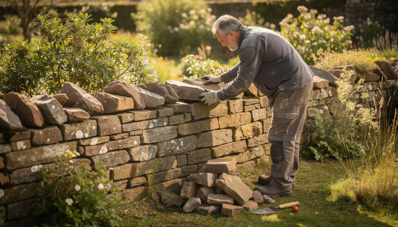 découvrez étape par étape comment monter un muret en pierre sèche dans votre jardin pour allier esthétique et naturel.