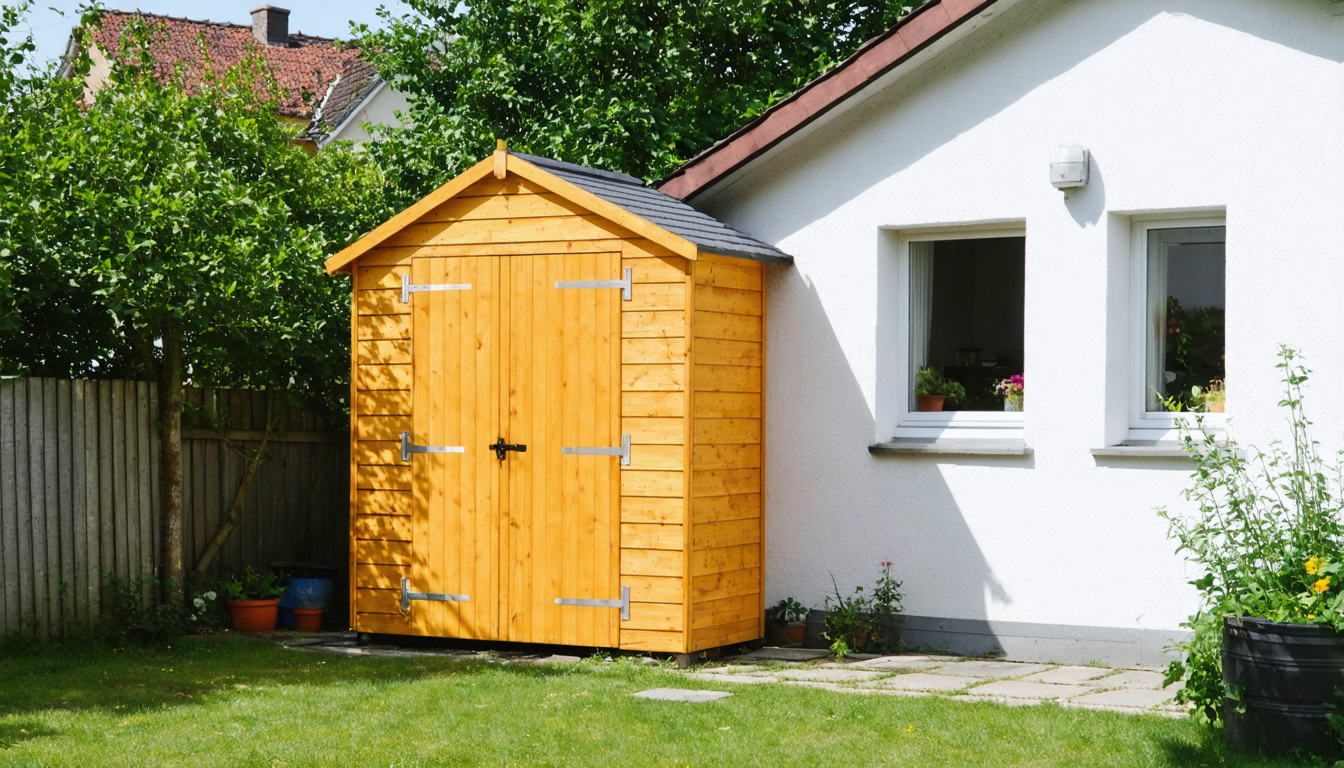 découvrez quelle surface d'abri de jardin vous pouvez installer sans avoir besoin de permis de construire, pour aménager votre espace extérieur en toute légalité.
