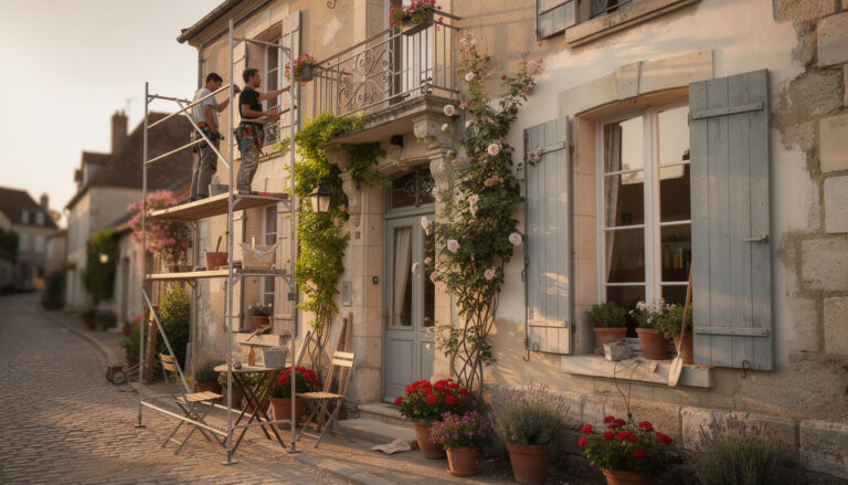 découvrez l'art de vivre à barbizon à travers un ravalement de façade alliant esthétique et protection. sublimez votre façade pour valoriser votre maison et votre bien-être extérieur.