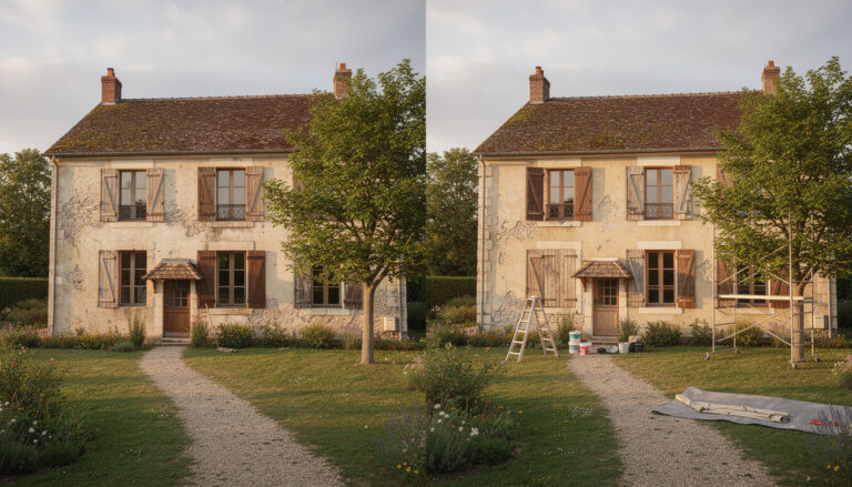 découvrez notre service de ravalement de façade à boissise-le-roi pour redonner éclat et fraîcheur à votre maison de campagne. expertise, qualité et savoir-faire au rendez-vous.