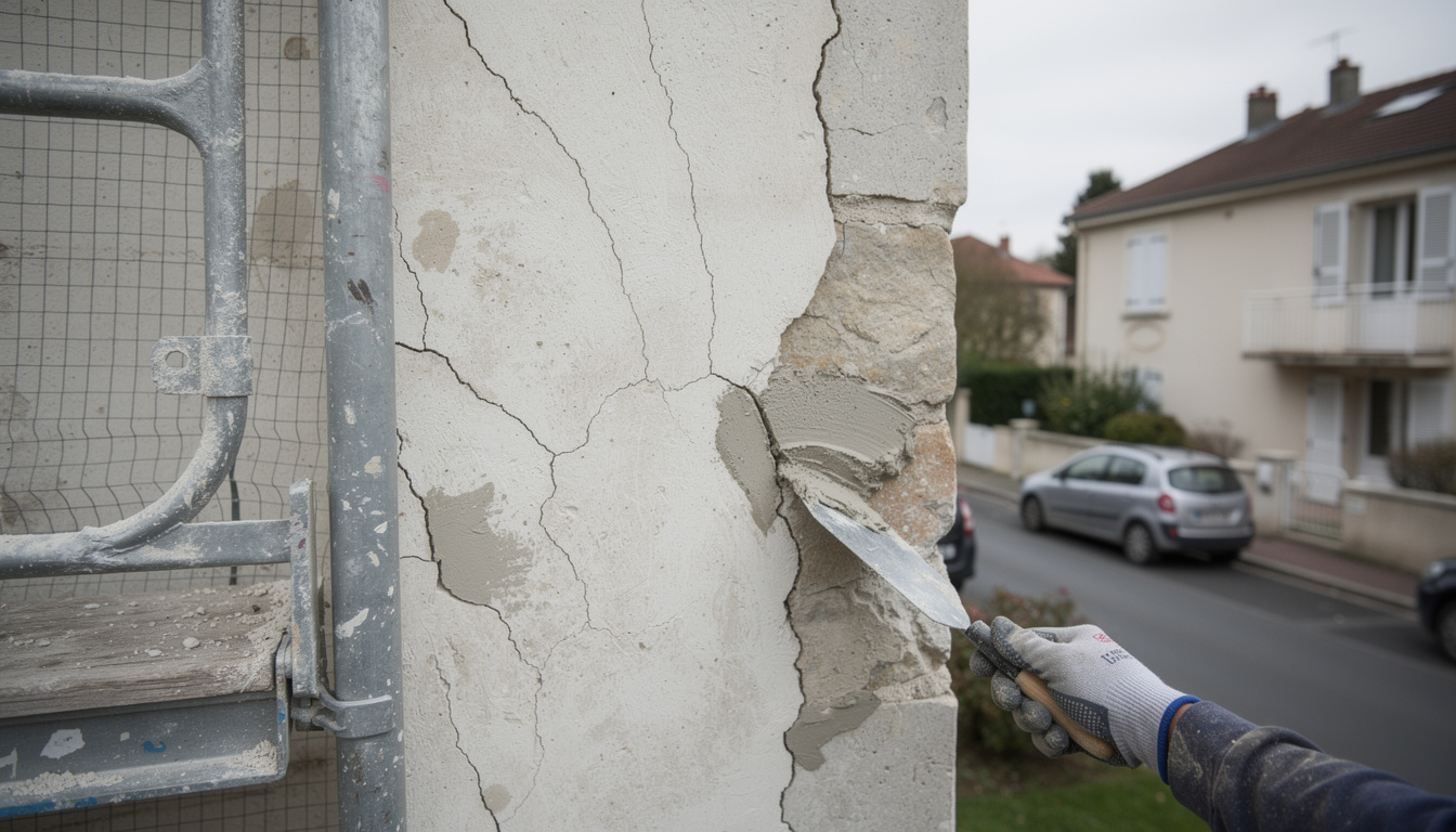 expert en ravalement de façade à bussy-saint-georges, nous redonnons du cachet et de la fraîcheur à votre maison dans le 77 grâce à des travaux de qualité et un savoir-faire professionnel.