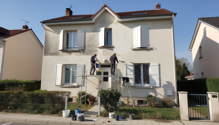 expert en ravalement de façade à bussy-saint-georges, nous redonnons du cachet à votre maison dans le 77 grâce à des travaux de qualité et un service personnalisé.