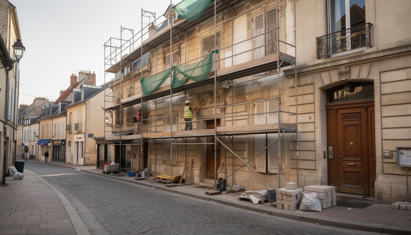 ravalement de façade à coulommiers : redonnez un coup de neuf et de fraîcheur à votre maison de ville pour protéger et embellir votre patrimoine.