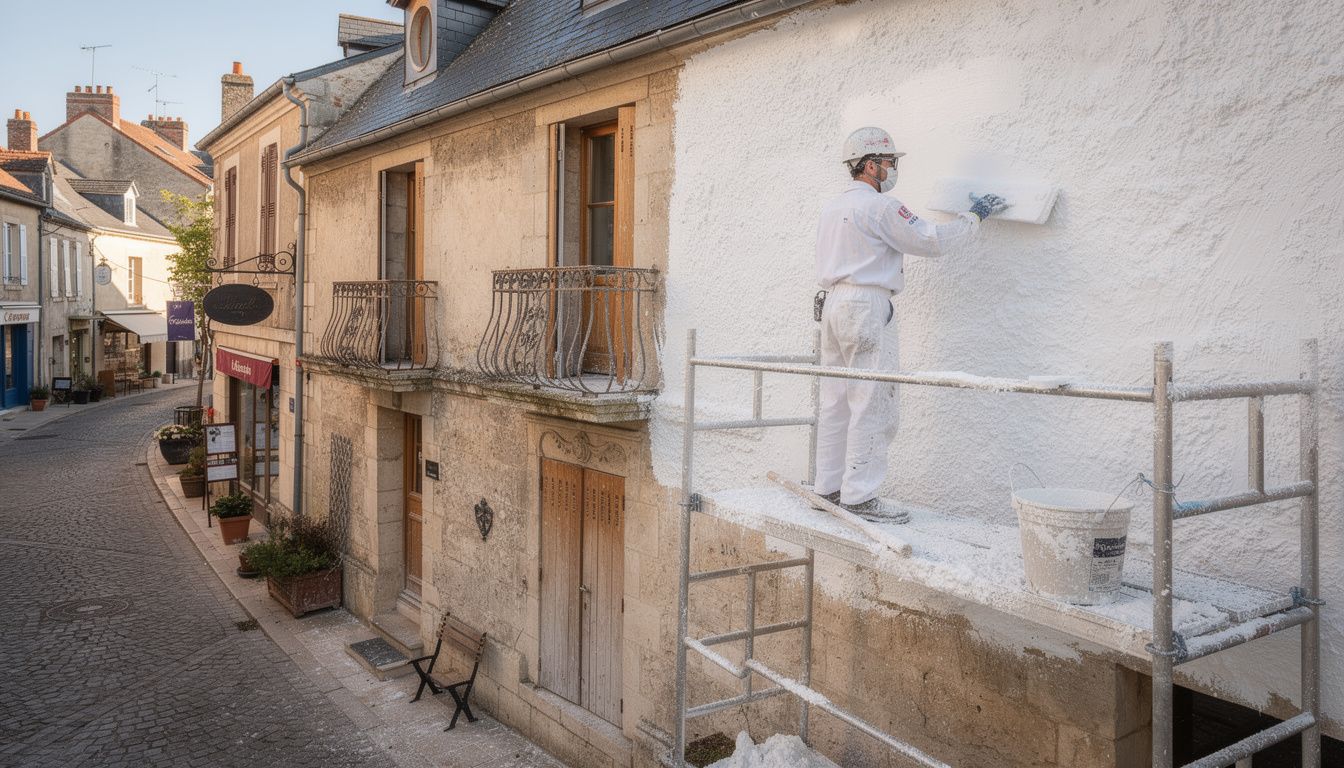 redonnez vie à votre maison de ville à coulommiers avec notre service professionnel de ravalement de façade. améliorez l'esthétique et la durabilité de votre habitat dès aujourd'hui.